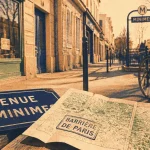Toulouse barrière de paris : rue près d’une station de métro
