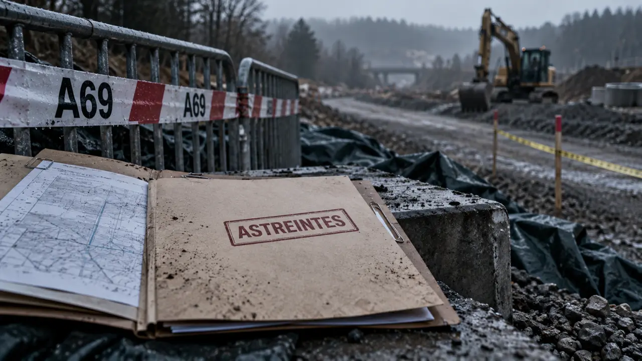Autoroute A69 : Atosca condamné à payer 863 500 euros d'amende
