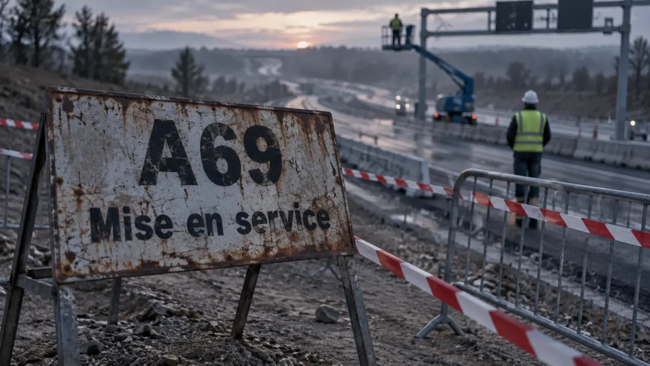 A69 Castres-Toulouse : une mise en service prévue début novembre