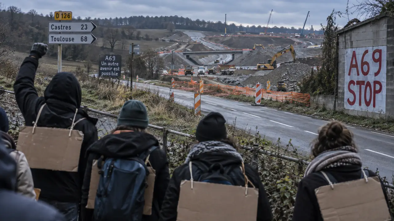 A69 : 1 100 opposants ont manifesté samedi dans le Tarn