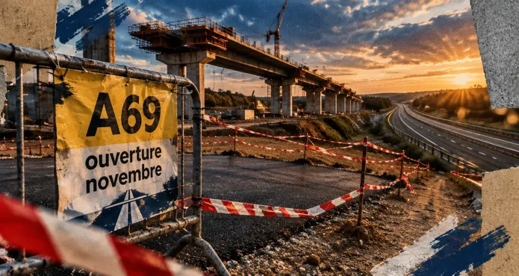 A69 Toulouse-Castres : ouverture annoncée pour la première semaine de novembre