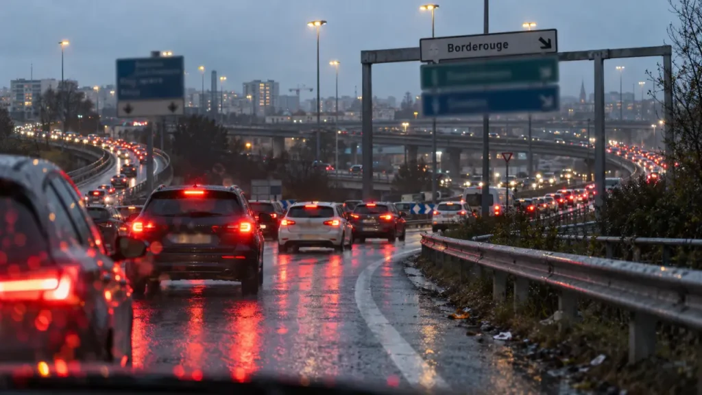 Trois accidents ont perturbé le périphérique toulousain et l’A624 mercredi matin