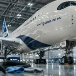 Le premier Airbus A350-900 d’Aircalin sort de peinture à Toulouse