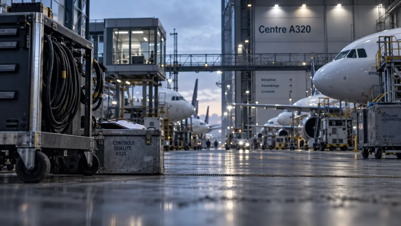 Airbus inaugure à Toulouse un centre de livraisons pour la famille A320