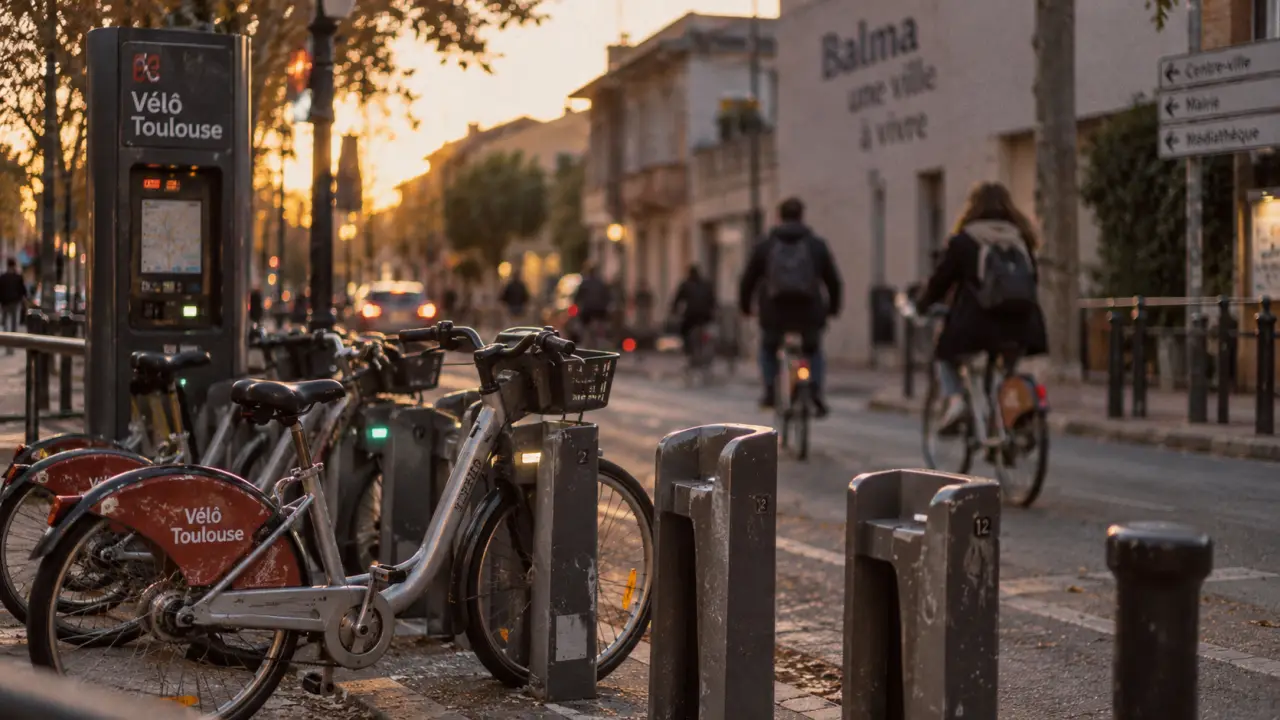 Balma prévoit quatre ou cinq nouvelles stations Vélô Toulouse