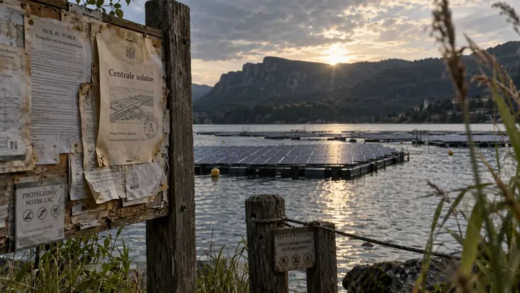 Une centrale solaire flottante en projet sur le lac du Dagour, à l’est de Toulouse
