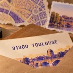 Code postal saint martin du touch 31300 TOULOUSE sur une enveloppe