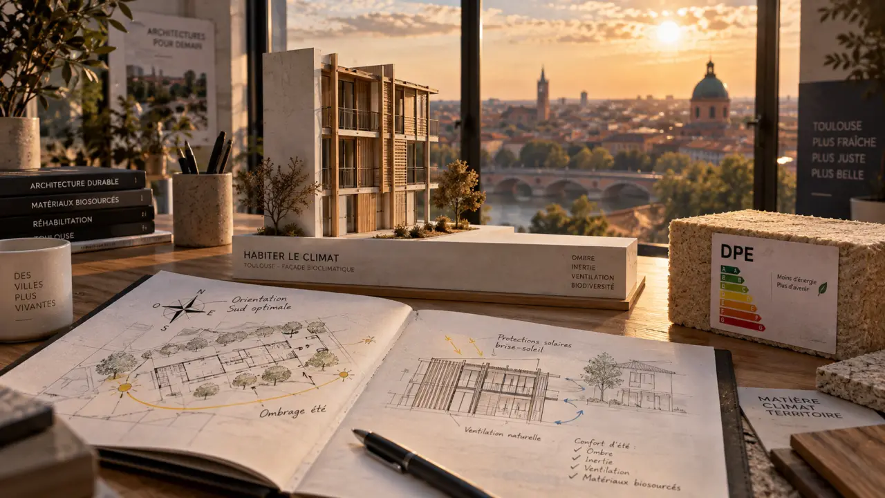 Immobilier toulousain : le climat impose de repenser les logements