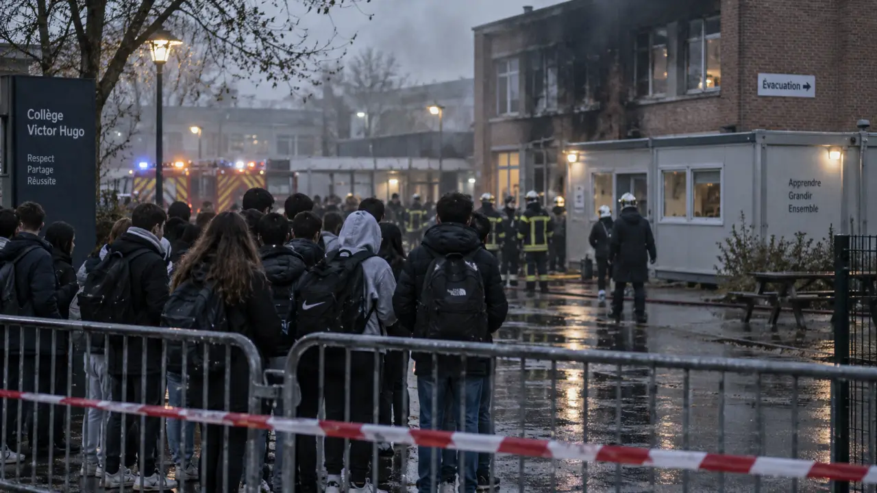 Incendie au collège Léonard de Vinci : élèves évacués à Tournefeuille