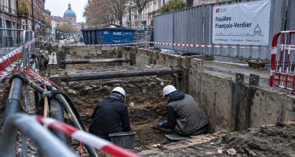 Métro ligne C : deux mois de fouilles au futur accès François-Verdier