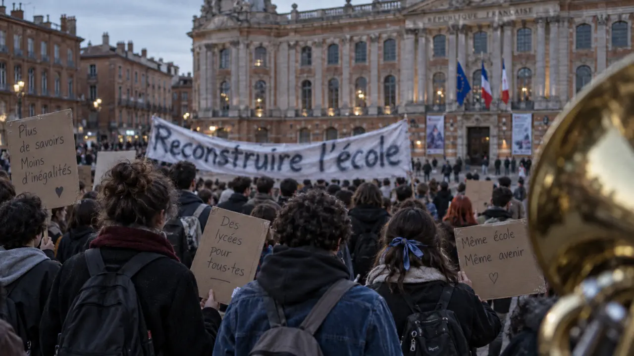 À Toulouse, une journée de mobilisation lycéenne marquée par des heurts