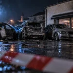 Mons : trois véhicules détruits par un incendie, une boucherie sauvée des flammes