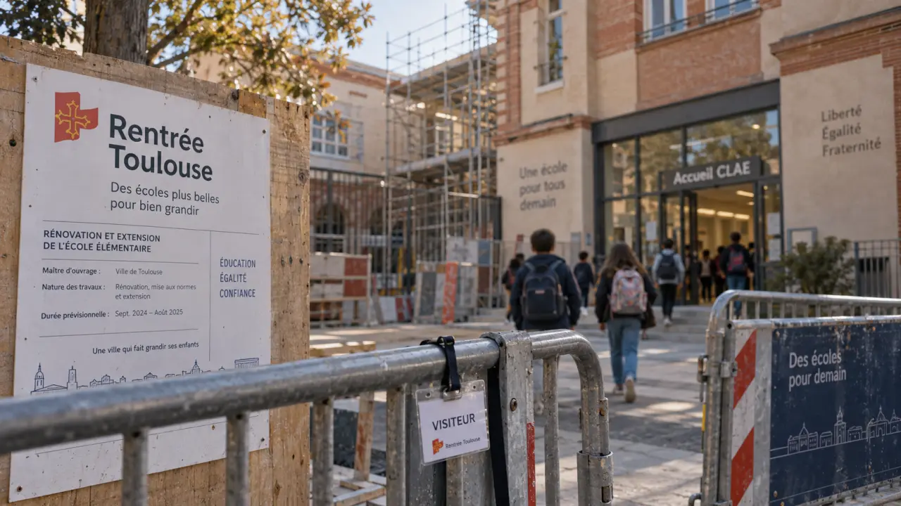 Rentrée à Toulouse : 31 586 élèves attendus dans les écoles publiques