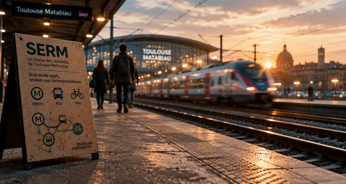 Le RER métropolitain toulousain obtient le statut de SERM
