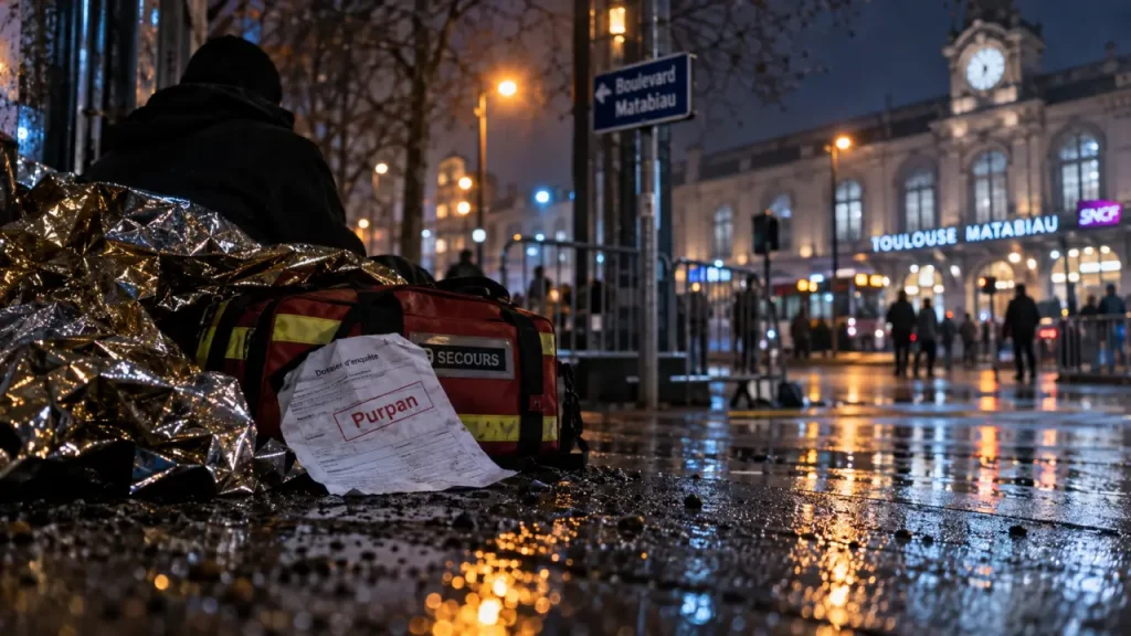 Un sans-abri grièvement blessé par un parpaing boulevard Matabiau