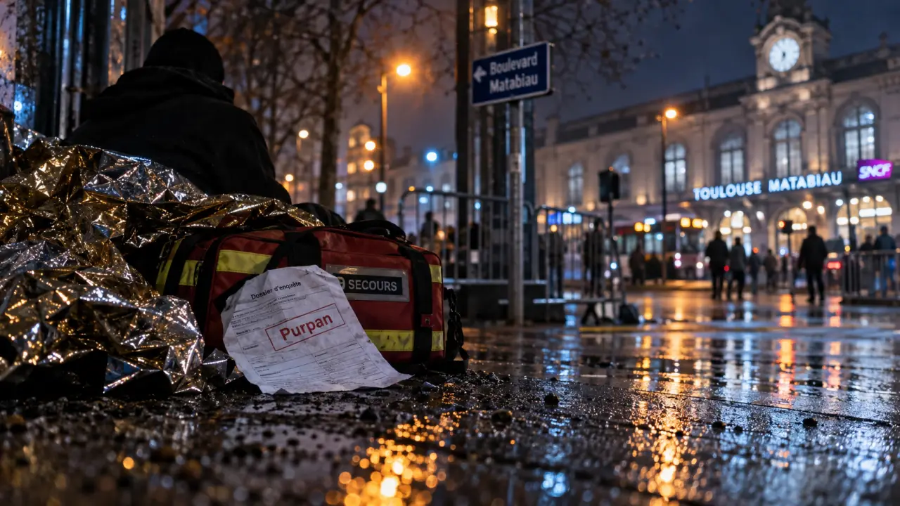 Un sans-abri grièvement blessé par un parpaing boulevard Matabiau