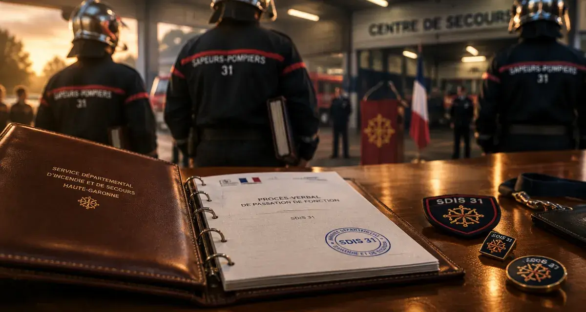 Sébastien Vergé quitte la direction du SDIS 31 après huit ans à sa tête