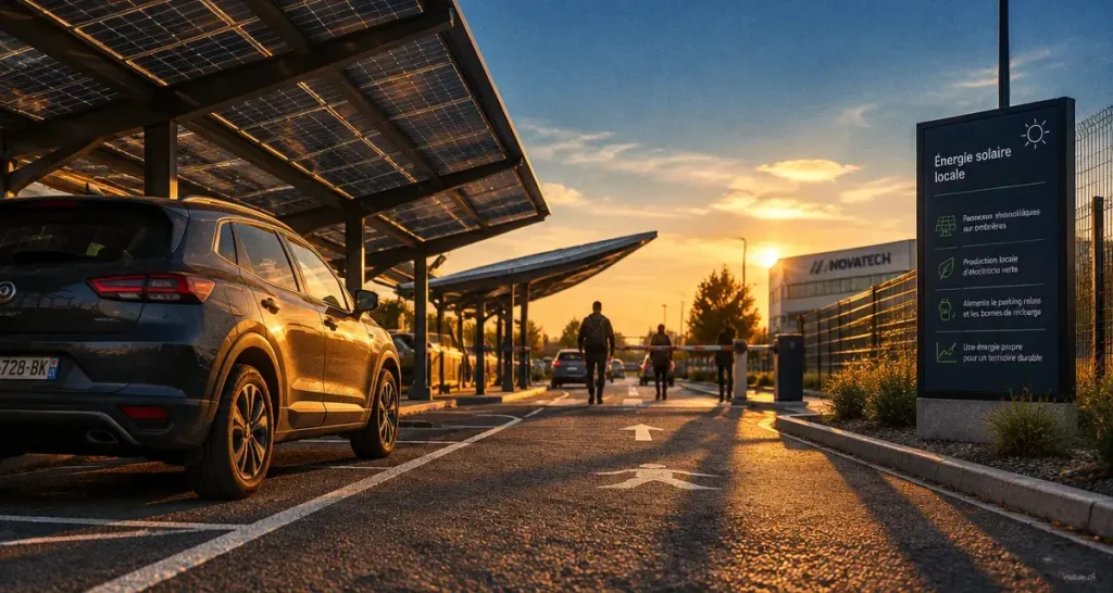 Toulouse : une boucle d'énergie solaire opérationnelle sur le parking de l'Oncopole