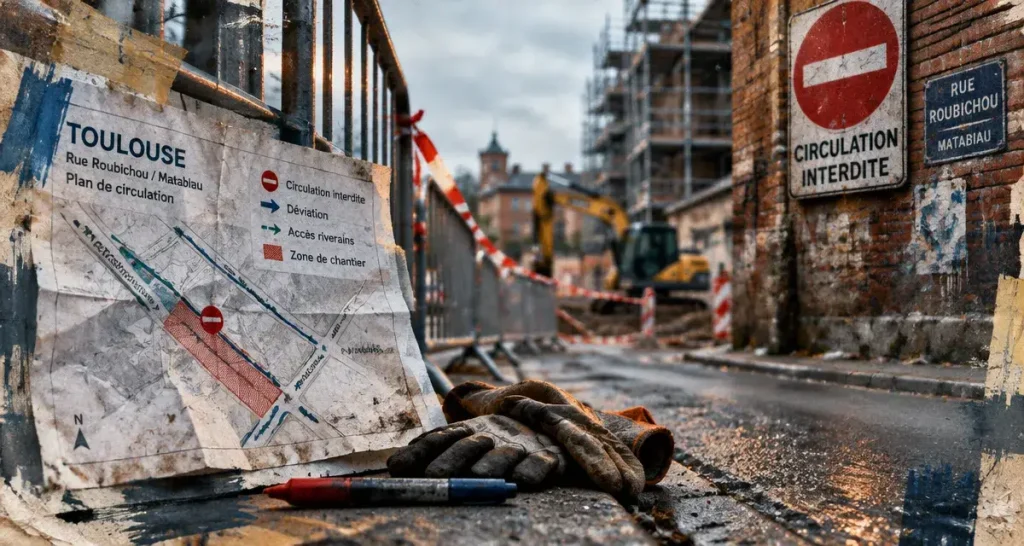 Toulouse : trois chantiers du réseau de chaleur perturbent la circulation