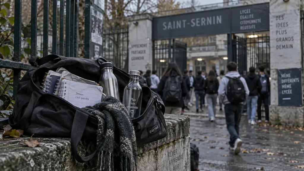 Toulouse : trois cocktails Molotov découverts près du lycée Saint-Sernin