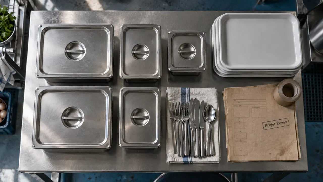 À Toulouse, la cuisine centrale passe aux contenants en inox pour les écoles