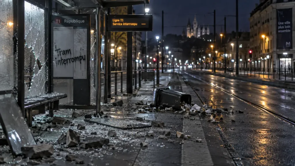 À Toulouse, dégradations et tramway interrompu lors de blocages de lycées