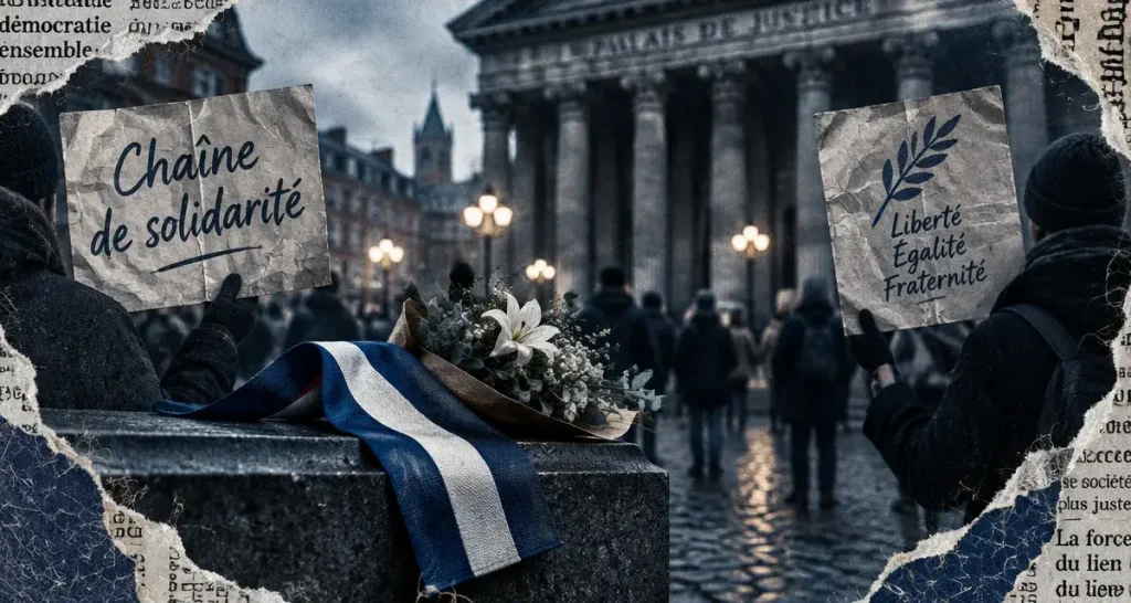 À Toulouse, un hommage à Samuel Paty et Dominique Bernard