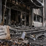 Toulouse : l’entrée neuve du lycée Roland-Garros ravagée par un incendie