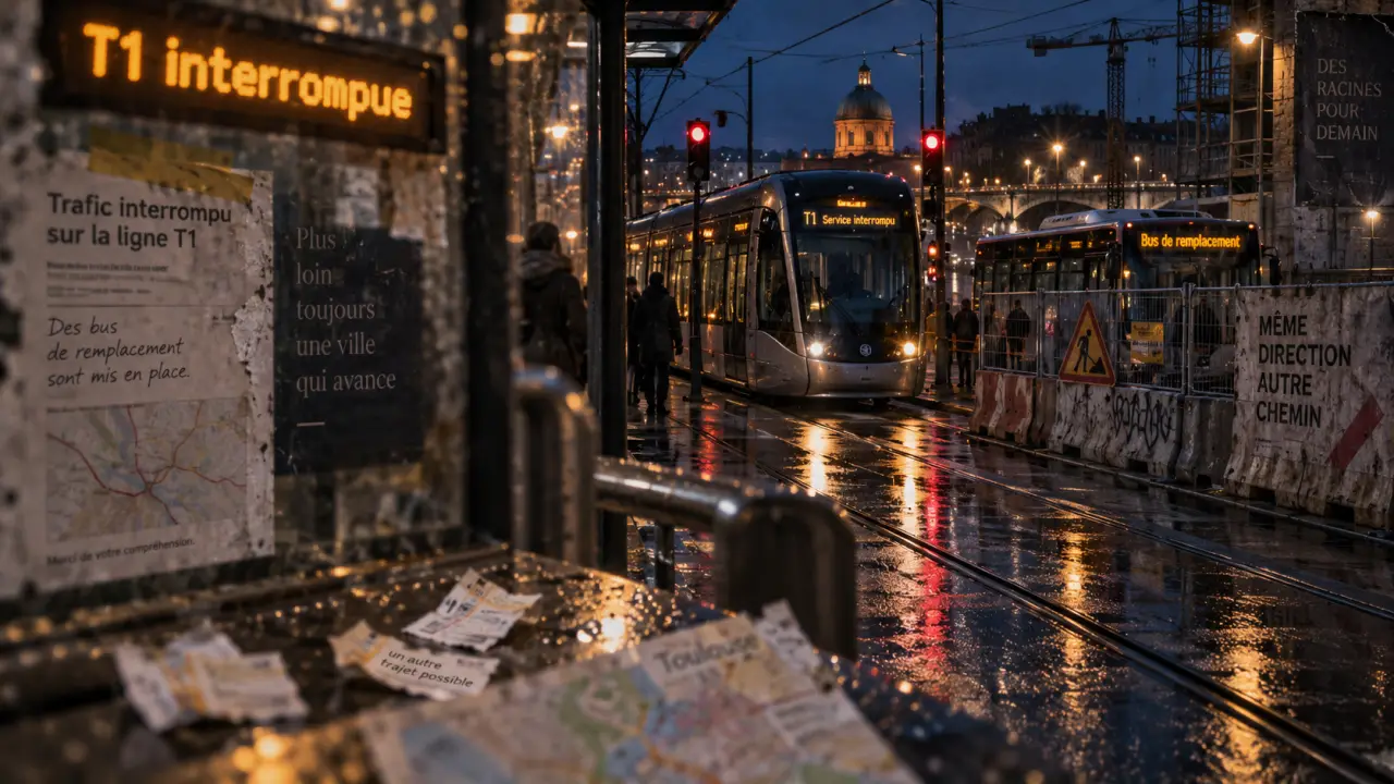 Toulouse : la ligne T1 interrompue en soirée du 14 au 16 septembre