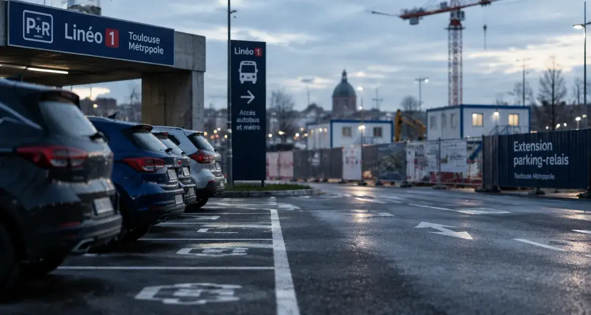 À Toulouse, le parking-relais de Ribaute gagne 75 places dès samedi