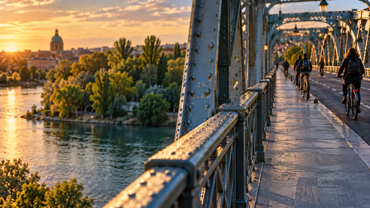 Toulouse : la passerelle de la Poudrerie rouvre ce vendredi après cinq mois de travaux