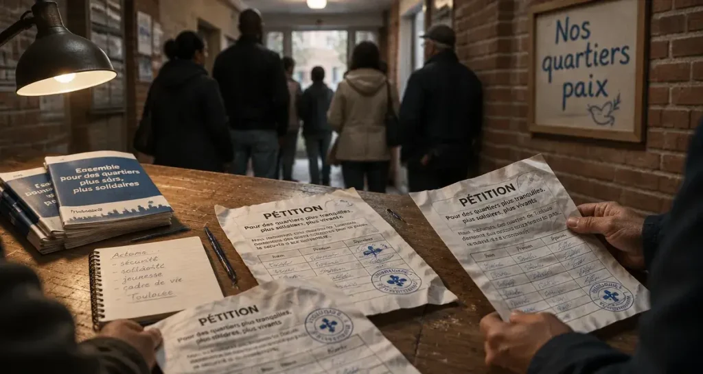À Toulouse, une pétition pour la paix dans quatre quartiers