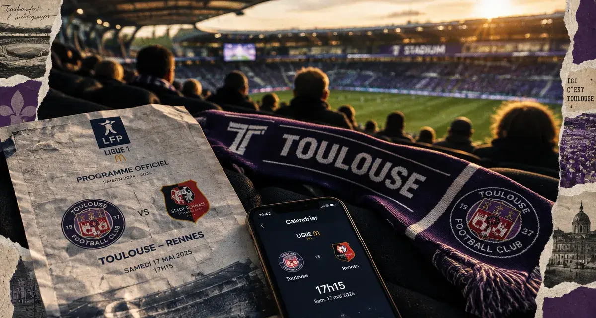 Toulouse FC - Rennes fixé au dimanche 29 novembre au Stadium