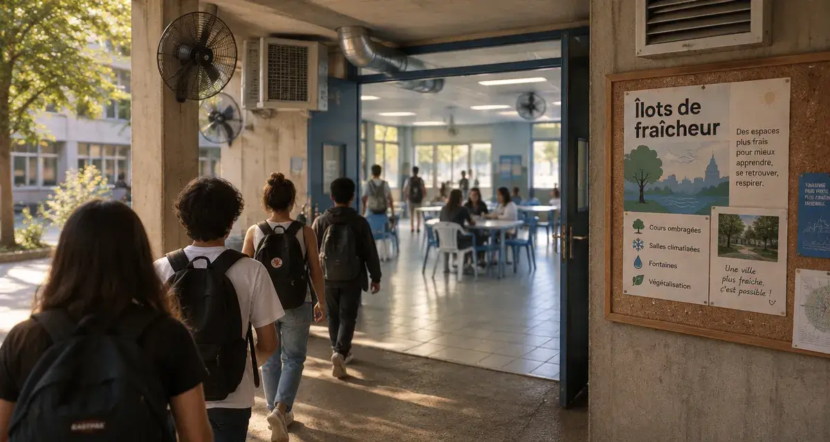 À Toulouse, une salle climatisée prévue dans chaque école