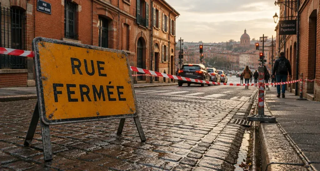 Toulouse : rues fermées et circulation alternée dès lundi pour des travaux