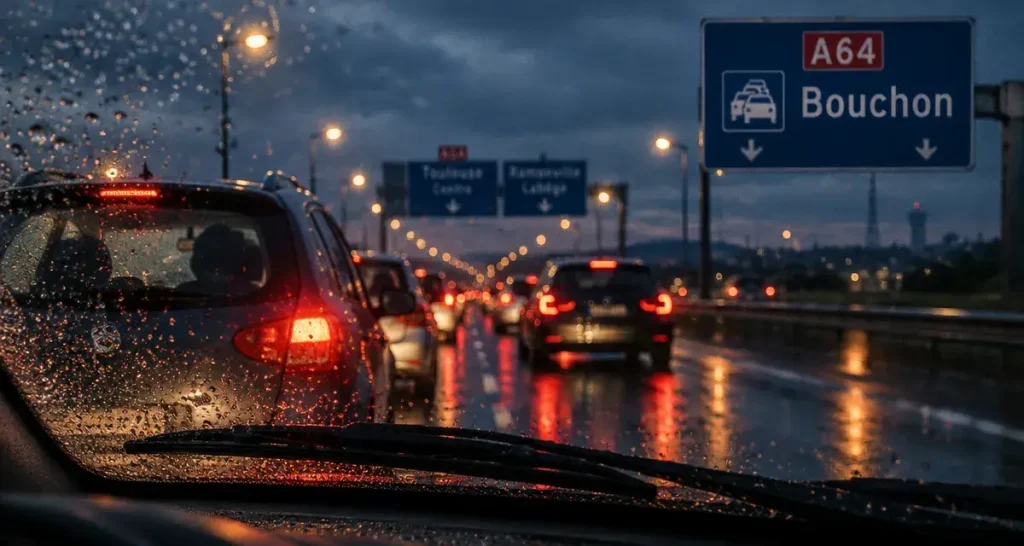 Trafic à Toulouse : les axes les plus encombrés lundi matin